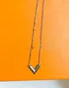 Дизайнерское ожерелье Классическое любимое подвесное ожерелье Женщина Женщина мужчина роскошные дизайнерские подарки дизайнерские ювелирные изделия