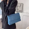 Groothandel dames schoudertassen mode gewatteerd crossbody tas Jean denim messenger bag handtas en portemonnees voor vrouwen