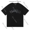 2024 TRAPSTAR CAMISTA TSHIRT TEE 22 Estilos Torda do peito Bordado BASIC Mens luxuosas camisetas Brand Designer casual Casual camisa AAA Camisetas de qualidade