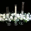 Crystal Candle Holders Acryl Candlestick Road Old Candelabra Centerpiecess Wedding Porps Christmas Deco