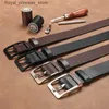 Belts Wearing mens fashion with jeans and young students Korean version of mens fashion new style Q240425