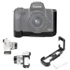 Studio M50II Release rapide L Plaque en métal Grip Grip Arca Swiss Bracket Holder compatible avec Canon EOS M50 II Caméra