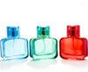 Storage Bottles 5pcs/lot 30ml Glass Spray Perfume Bottle Empty Square Atomizer Cosmetic Refillable