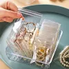 Bags Pack of 20 Crystal Clear Earring Holder Bags Self Seal Packaging Bags for Jewelry