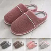 Slippers Men's Winter Simple Couple pour la maison Utilisation h Coton doux et chaud avec une taille pour hommes 13