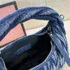 Luxury Blue Denim Tote Bag Classic Designer Miui Bag Women's Cowboy Bucket Bag Envelope Canvas Luxury Crossbody Mini Bag Packaging Brand Totes Plånbok