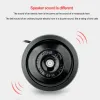 Accessories 125db USB Charging 1300 mAh Bicycle Bell Electric Horn With Alarm Loud Sound for M365 MTB Bike Handlebar Safety Antitheft Alarm