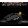 Topi G502 Gaming Mouse Wired 5600DPI Optical RGB Marco Ergonomic Mouse Gamer Esports Pubg Cf MacBook Tablet Desktop Laptop Gamer