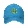 Ball Caps Vintage Shamrock voor St. Patrick's Day Party Men Women Baseball Cap noodlijdende katoenen hoeden mode buiten snapback hoed