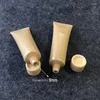 Storage Bottles 30pcs 50ml Empty Gold PE Hand Cream Squeeze Bottle Cosmetic Facial Cleanser Face Soft Tube Shampoo Lotion Packaging