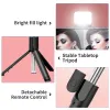 Gimbal New Bluetooth Selfie Stick Mobile Phone Holder Retractable Portable Multifunctional Mini Tripod with Wireless Remote Shutter