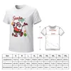 Men's Polos The Happy Santa Gift T-shirt Blouse Customs Oversized T Shirt Men