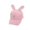 Caps chapeaux dessin animé mignon rabbit oreille garçons filles baseball cape ajusté de bébé chapeaux de bébé snapback caps coton chapeaux de soleil pour enfants d240425