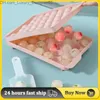 Glassverktyg Ice Hockey Make Mold Ice Cube Making Mold With Lid Ice Cube Tray Mold Food Grade Mold Kitchen Tool Diy Ice Cream Mold Q240425