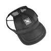 Hundekleidung Haustier Baseball Cap atmable Ohrlöcher Dress Stoff Outdoor Sport Sunhat Visor süße Sonnenhüte Lieferungen