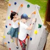 Аксессуары детская открытая крытая игровая площадка пластиковая скала, поднимая детскую стену каменную руку и набор для ног, на открытом воздухе реквизит