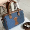 High quality denim women's long stick handbag designer bag mini envelope leather handbag women's shoulder bag men's luxury crossbody bag classic flap bag