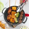 Icke-stick japansk alkoholspis koreansk bärbar rostning köttverktyg grill grill löstagbar mini grill spis camping 240422