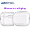 Voor AirPods Pro 2 Airpod Bluetooth -hoofdtelefoon Accessoires Air Pods Pro 2 TPU Beschermende deksel AirPods 2 Headset Earbud Apple Wireless 2e generatie Schokbestendigheid