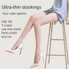 Sexy Socken Frauen Strumpfhosen Sommer dünne Ananas Socken nackte Beine Strumpfhosen schwarz grau Strumpfhosen Anti-Hook-Strümpfe 15d weibliche Seidenanteile