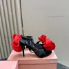 2024 Open Toe Shoe Women Women Luxury Designer Party Party Wedding Sho