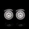 Cufflinks Men's Light Luxury women's zircon zirconフレンチシャツカフスタッドカフリンクス231214