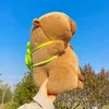 Gefüllte Plüschtiere heiß 25 cm Kapibala Capybara Plüsch Spielzeug Internet Promi Capybara Jun Puppe Hässliche Süße Puppe Meerschweinchenpuppen Jungen Mädchen Anime Kaii