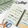 Enrolamento de presentes 1 conjunto de fitas de máscara cenário de fita washi fita estética Scrapbooking adesivos Diy Notebook Journal Stationery Craft Supplies