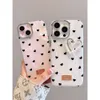 Custodia per telefonia Pro Max iPhone 15 Apple 14 Corea giapponese Instagram 3D Love Pearl 12 Nuovi 11 donne 13