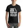 Polos masculins Je fais de la bière disparaître quel est votre t-shirt Superpower pour un garçon chemises graphiques t-shirts personnalisés pour hommes