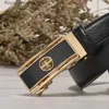 Bälten Womens Belt Luxury Famous Designer Brand 2024 Högkvalitativ äkta läderbälte Automatisk spänne Pasek Damski Riem Q240425