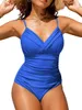 Swim Wear 2023 Push Up Swimwear Women One Piece Swimsuit Solid Plus Size Bathers Baddräkt Padded Beachwear Swimming Summer Bodysuit 240423