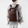 Sac à dos de style rétro pour hommes étanche de voyage de grande capacité sac à dos branché à la mode ordinateur portable extérieur