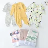 ワンピースIyealBabies Home Clothing Brand 100％綿の長袖パジャマ幼児服