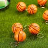 Dekorativa figurer 200 Pack basketboll Nyckelringar för fest gynnar Stress School Carnival Reward Sports Centerpiece