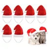 Apparena dla psów pończochy zbiórki santa hat świąteczne czapki urocze wygodne antyczniwe kostiumy dla kotów dla psów zwierzęta domowe