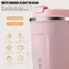 Tumblers Stainless steel coffee cup 380/510ML hot leak proof travel vacuum insulated water bottle H240425