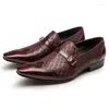 Casual schoenen heren leer mooie lente mode buckle zakelijk mannelijk groot formaat comfortabel ademende 38-48