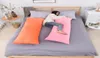 Super Soft Velvet Long Body Pillow Case Solid Bedding Pillow Case Dekorativ kroppsskydd för hem EL4429202