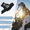 Cycling Gloves Winter Thermal Fleece Lined Waterproof Riding With Touchscreen Finger Tip Cover For Outdoor