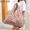 Shopping Bags Large Size Thick Reusable Foldable Easy To Carry Bag High Quality Tote Eco Waterproof Shopkeeper Handbags