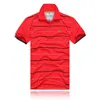 Men's Polos brand summer hot selling classic embroidered men's golf shirt short sleeved cotton high street comfortable breathable business casual wear men's top