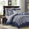 Gequilted sprei set solide omgekeerde zomer ademend lichtgewicht het hele seizoen beddengoedlaag 102x118 5 -delige 240425