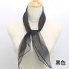 21Colors 6060 cm pure transparante sjaals voor meisjes muziekdans sjaal snoepkleur buiten 240417