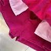 Gonne sexy rosa rosa corta gonna in denim per donne 2024 girl estivo cargo alta vita alta everbright jean