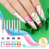 Kits SUPWEE 12pcs Nail Art Liner Gel Kit de vernis à ongles 7 ml Gel Gel Fabrice Off UV / LED PEINTURE VARNIS Dessin Nail Manucure Art