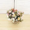 Decorative Flowers 30cm Rose Artificial Flower Silk Bouquet for Wedding Home Decoration Outdoor Christmas Birthday Gift DIY Fake Arrangement