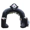 4x4.3m13x14ft Airblown Decoration Outdoor Decoration Assable Halloween Arch مع Grim Reaper لاستخدام العطلات