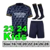 2023 2024 Real Madrids BELLINGHAM VINI JR soccer jerseys kids football kits socks 23 24 child home away third football jersey shirt camisetas futbol maillot1