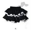 Skirts Asian Culture Y2k Girl Corduroy Cake Spring Autumn Fashion Sweet High Waist Slim Short Elegant Women Mini Skirt